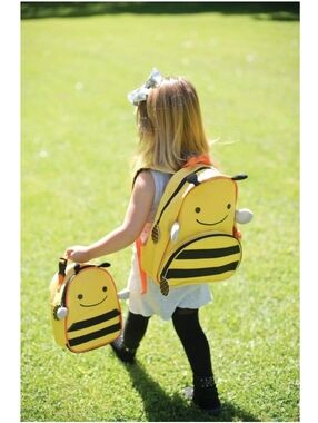 Skip Hop Zoo Pack Little Kid Backpack, Bee